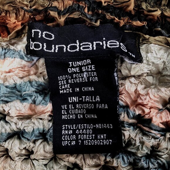 Vintage Y2K Green Fairy Grunge Stretchy Magic Bubble Shirt Popcorn Top / OS - Picture 6 of 6